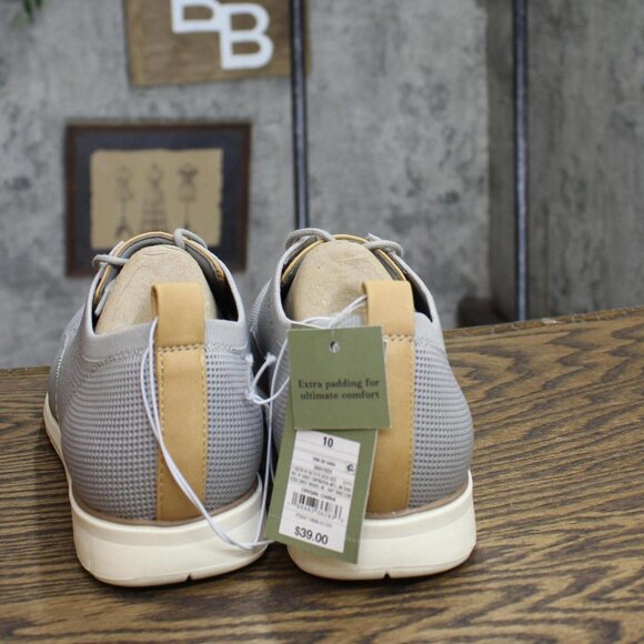 Goodfellow & Co Mens Kev Knit Dress Shoes 88095042 Gray 10 - Picture 4 of 10